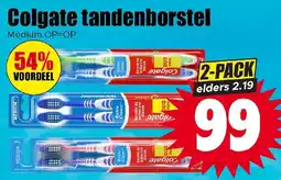 Dirk Colgate tandenborstel aanbieding