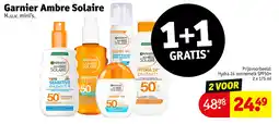 Kruidvat Garnier Ambre Solaire aanbieding