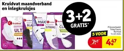 Kruidvat Kruidvat Maandverband en Inlegkruisjes aanbieding