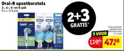 Kruidvat Oral-B opzetborstels aanbieding