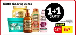 Kruidvat Fructis en Loving Blends aanbieding