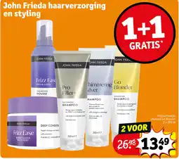 Kruidvat John Frieda Haarverzorging en Styling aanbieding
