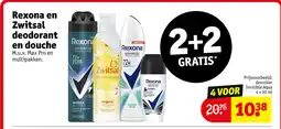Kruidvat Rexona en Zwitsal Deodorant en Douche aanbieding
