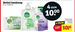 Kruidvat Dettol Handzeep aanbieding