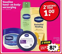 Kruidvat Vaseline Hand en Bodyverzorging aanbieding
