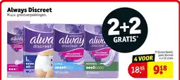 Kruidvat Always Discreet aanbieding