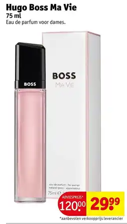 Kruidvat Hugo Boss Ma Vie aanbieding