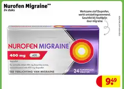Kruidvat Nurofen Migraine aanbieding