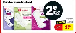 Kruidvat Kruidvat Maandverband aanbieding