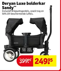 Kruidvat Deryan luxe bolderkar sandy aanbieding