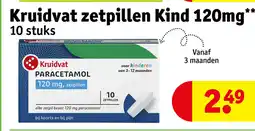 Kruidvat Kruidvat zetpillen Kind aanbieding