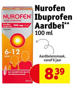 Kruidvat Aardbei suspensie Ibuprofen aanbieding