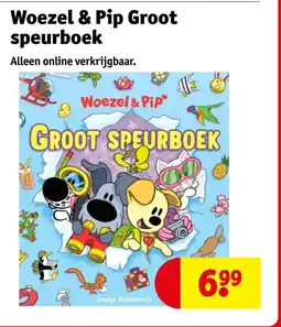 Kruidvat Woezel & Pip Groot speurboek aanbieding
