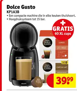 Kruidvat Dolce Gusto aanbieding