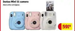 Kruidvat Instax mini 11 camera aanbieding