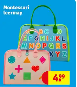 Kruidvat Montessori leermap aanbieding