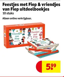 Kruidvat Feestjes met Fiep & vriendjes van Fiep uitdeelboekjes aanbieding