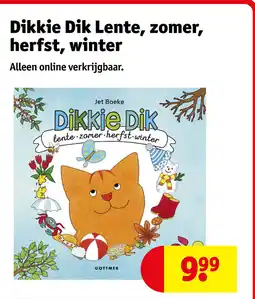 Kruidvat Dikkie Dik Lente, zomer, herfst, winter aanbieding