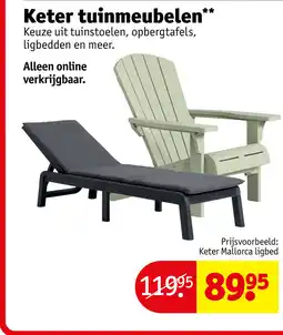Kruidvat Keter tuinmeubelen aanbieding