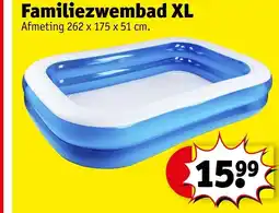 Kruidvat Familiezwembad XL aanbieding