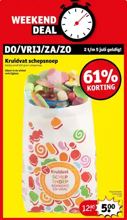 Kruidvat Kruidvat schepsnoep aanbieding