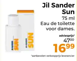 Trekpleister Jil Sander Sun aanbieding