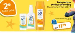 Trekpleister Trekpleister zonbescherming aanbieding