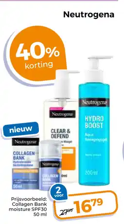 Trekpleister Neutrogena aanbieding