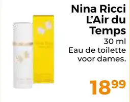 Trekpleister Nina Ricci L'Air du Temps aanbieding
