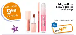 Trekpleister Maybelline new york lip make-up aanbieding