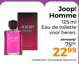 Trekpleister Joop! Homme aanbieding