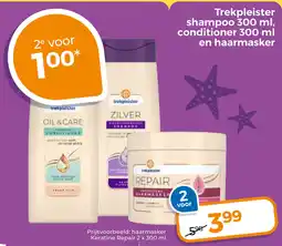 Trekpleister Trekpleister shampoo, conditioner en haarmasker aanbieding
