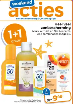 Trekpleister Heel veel zonbescherming aanbieding