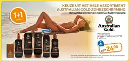 Trekpleister Keuze uit het hele assortiment australian gold zonbescherming aanbieding
