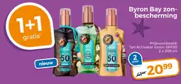 Trekpleister Byron Bay zonbescherming aanbieding