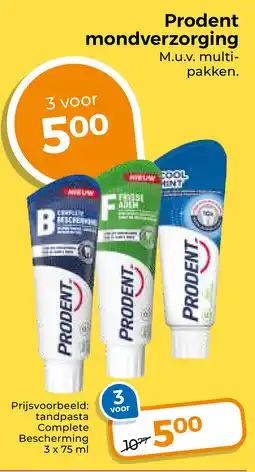 Trekpleister Prodent mondverzorging aanbieding