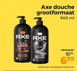Trekpleister Axe douche grootformaat aanbieding