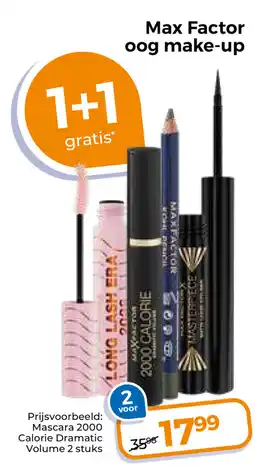 Trekpleister Max Factor oog make-up aanbieding