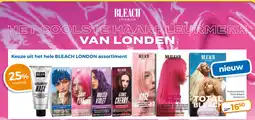 Trekpleister Keuze uit het hele bleach london assortiment aanbieding