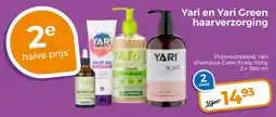 Trekpleister Yari en Yari Green haarverzorging aanbieding