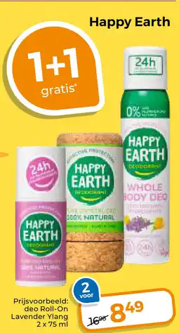 Trekpleister Happy Earth aanbieding