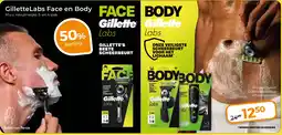 Trekpleister Gillettelabs face en body aanbieding
