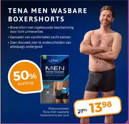 Trekpleister Tena men wasbare boxershorts aanbieding