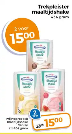 Trekpleister Trekpleister maaltijdshake aanbieding