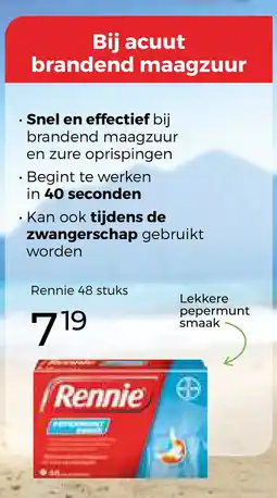 Trekpleister Rennie aanbieding