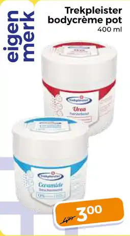 Trekpleister Trekpleister bodycrème pot aanbieding