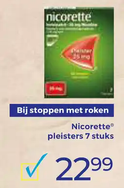 Trekpleister Nicorette pleisters aanbieding