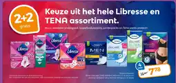 Trekpleister Keuze uit het hele libresse en tena assortiment aanbieding