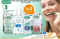 Trekpleister Keuze uit het hele GUM en 07 assortiment. aanbieding