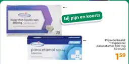 Trekpleister bij pijn en koorts aanbieding